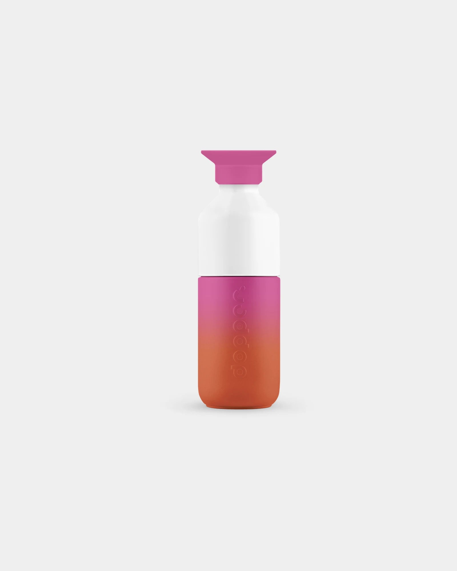 Drinkfles van gerecycled rvs Steel om te personaliseren - Zonsondergangroze