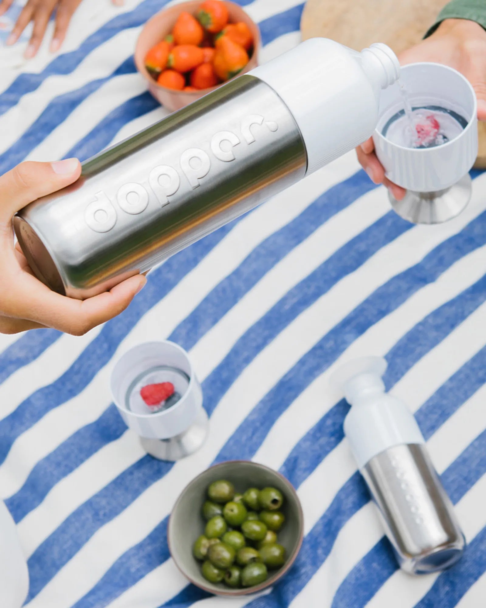 Drinkfles van gerecycled rvs Steel om te personaliseren - 80