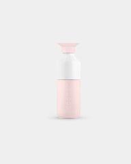 Drinkfles van gerecycled rvs Steel om te personaliseren - Zacht roze