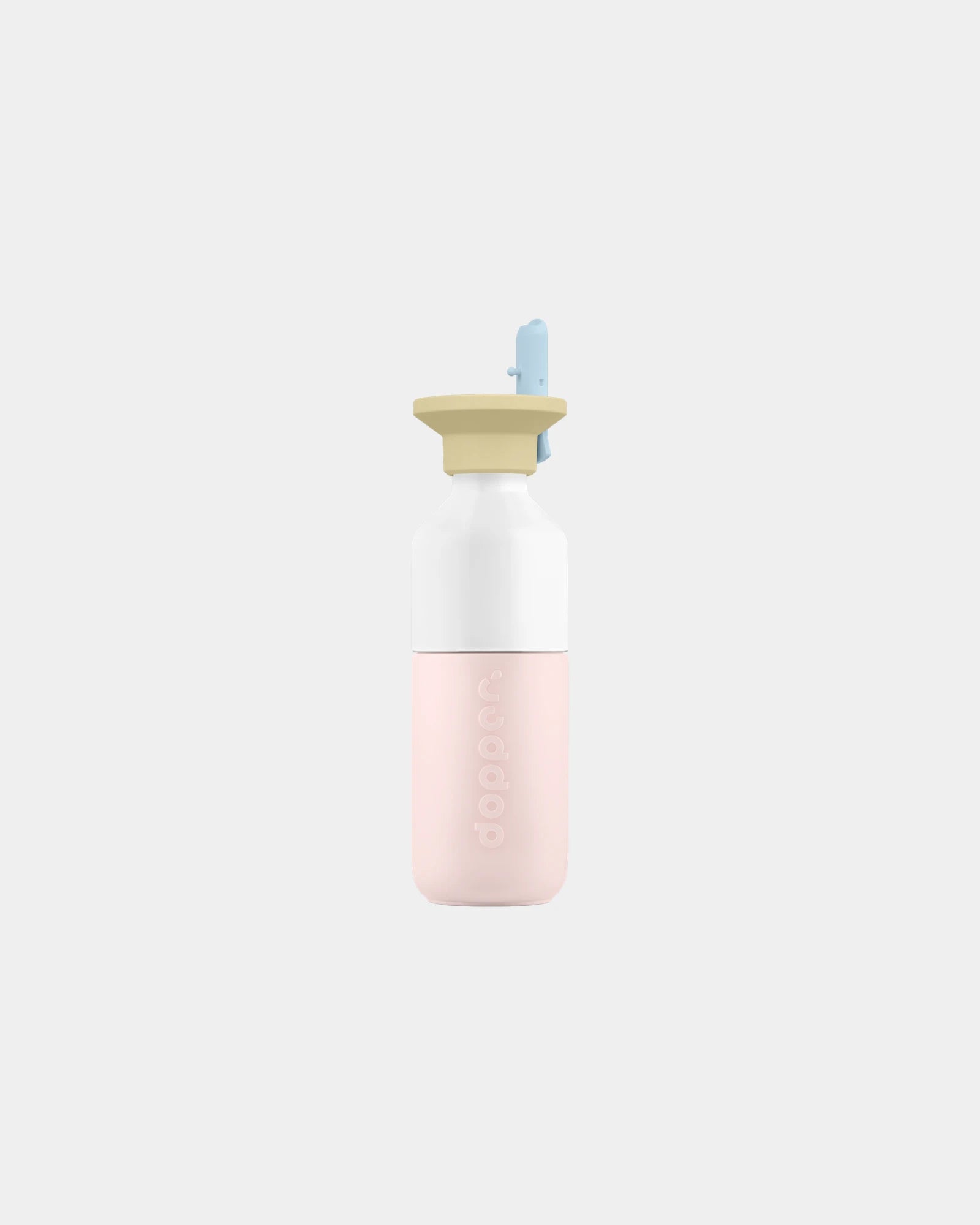 Drinkfles van gerecycled rvs Steel om te personaliseren - Zacht roze