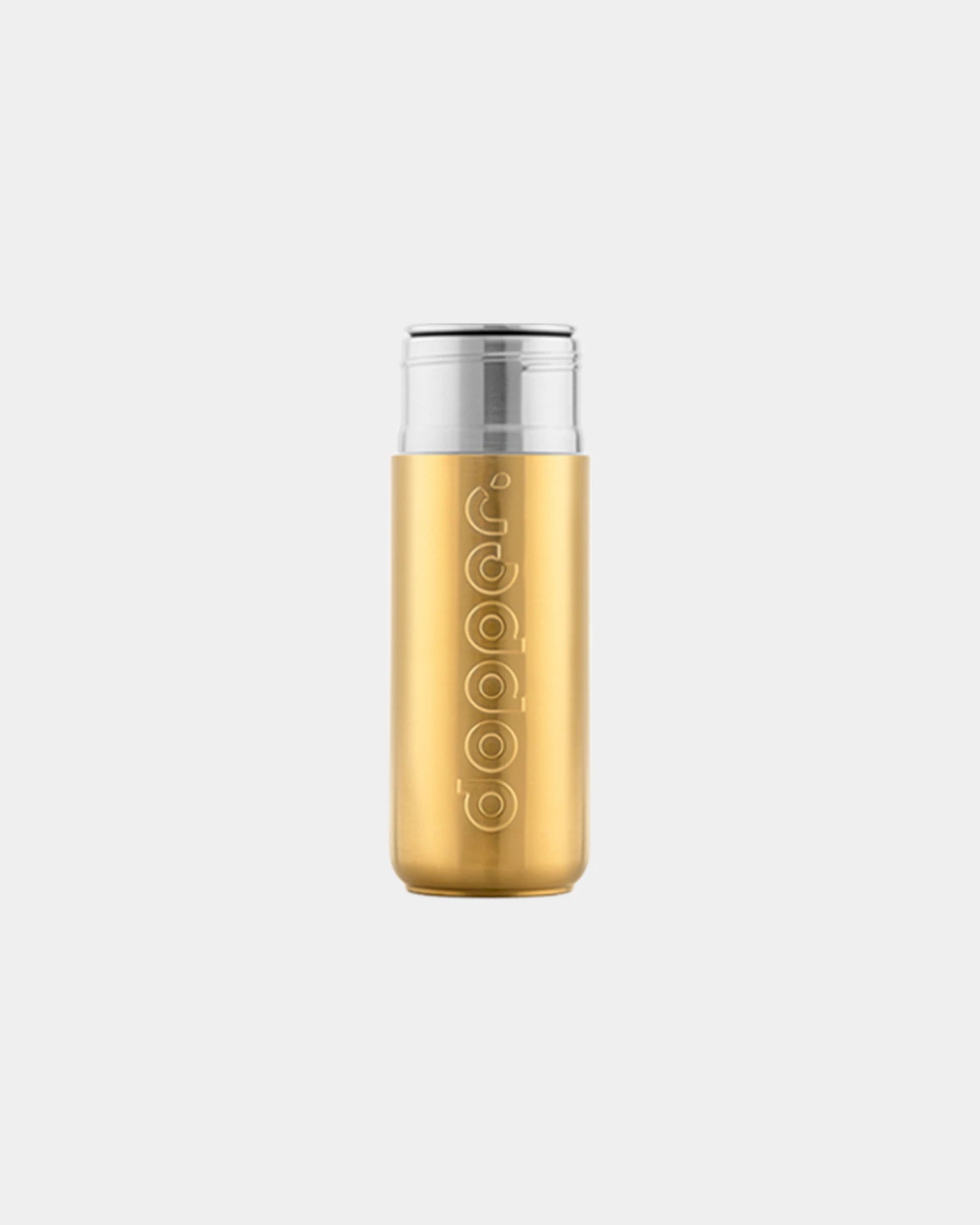 Drinkfles Dopper Steel 800ml om te personaliseren - Goud
