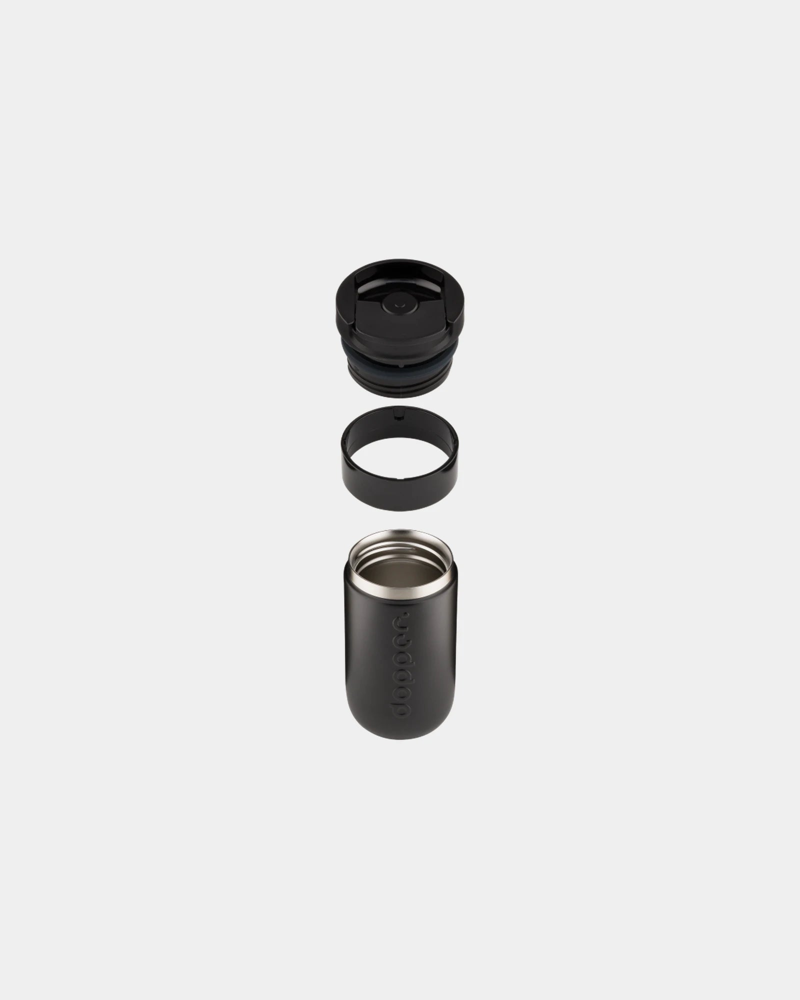 Thermosbeker gerecycled rvs 300ml om te personaliseren - 6