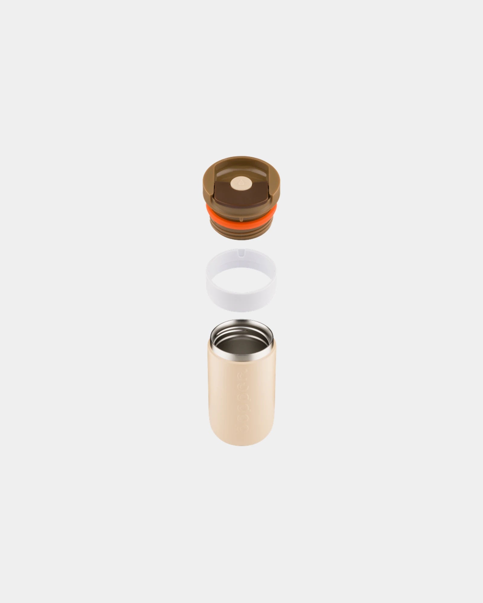Thermosbeker gerecycled rvs 300ml om te personaliseren - 29