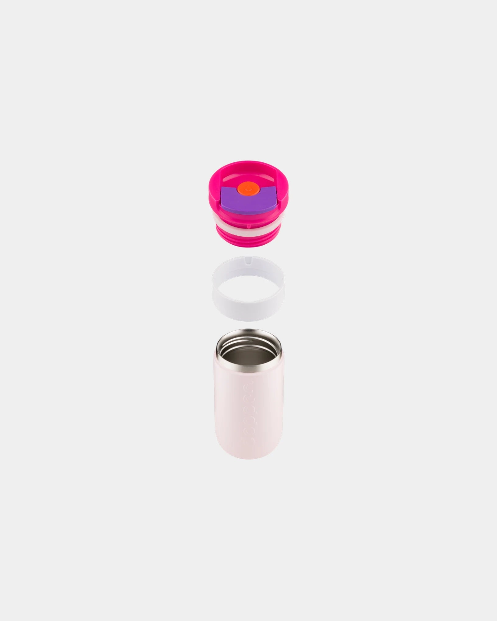 Thermosbeker gerecycled rvs 300ml om te personaliseren - 66
