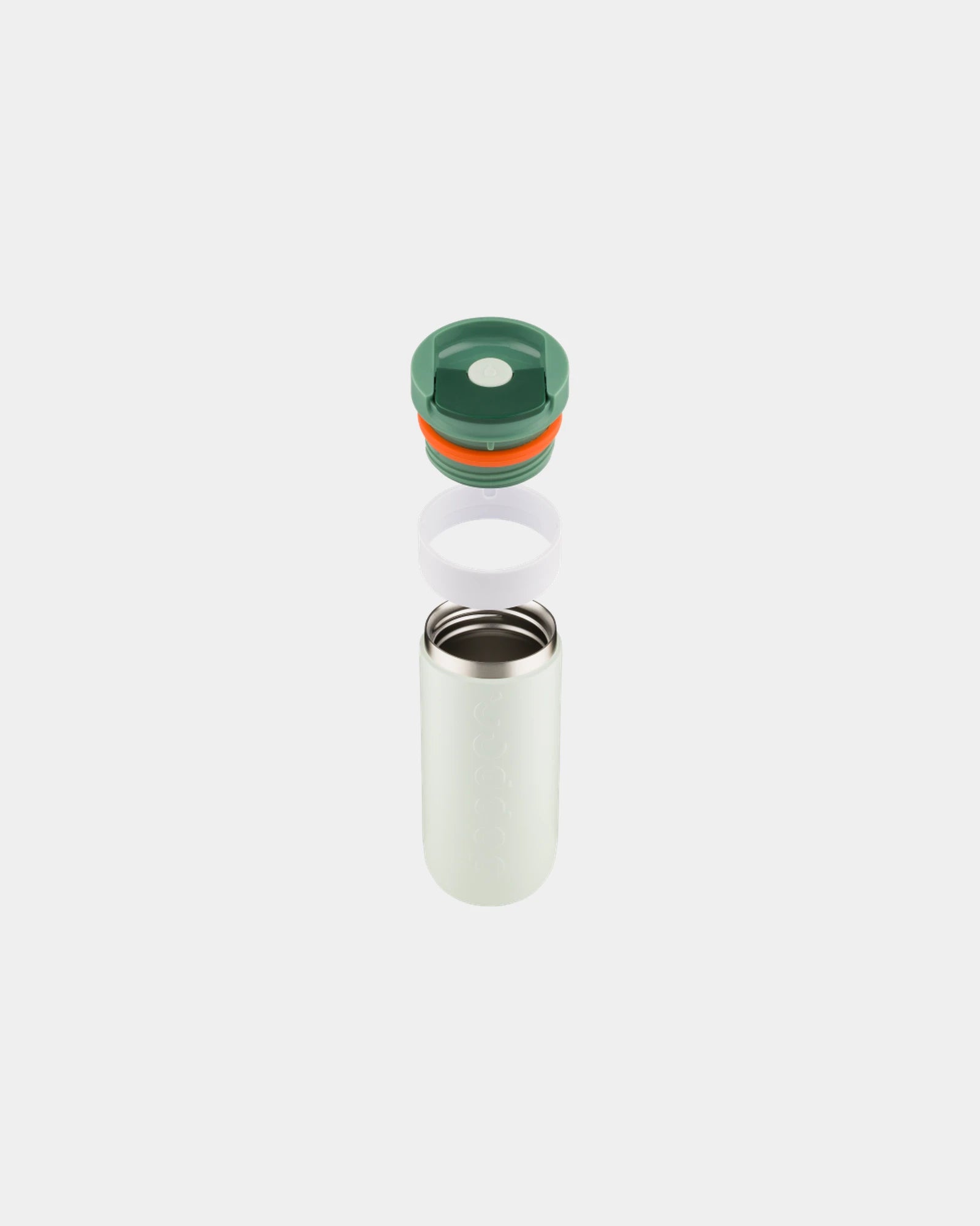 Thermosbeker rvs gerecycled 400ml om te personaliseren - 46