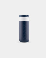 Thermosbeker rvs gerecycled 400ml om te personaliseren - Breaker Blue