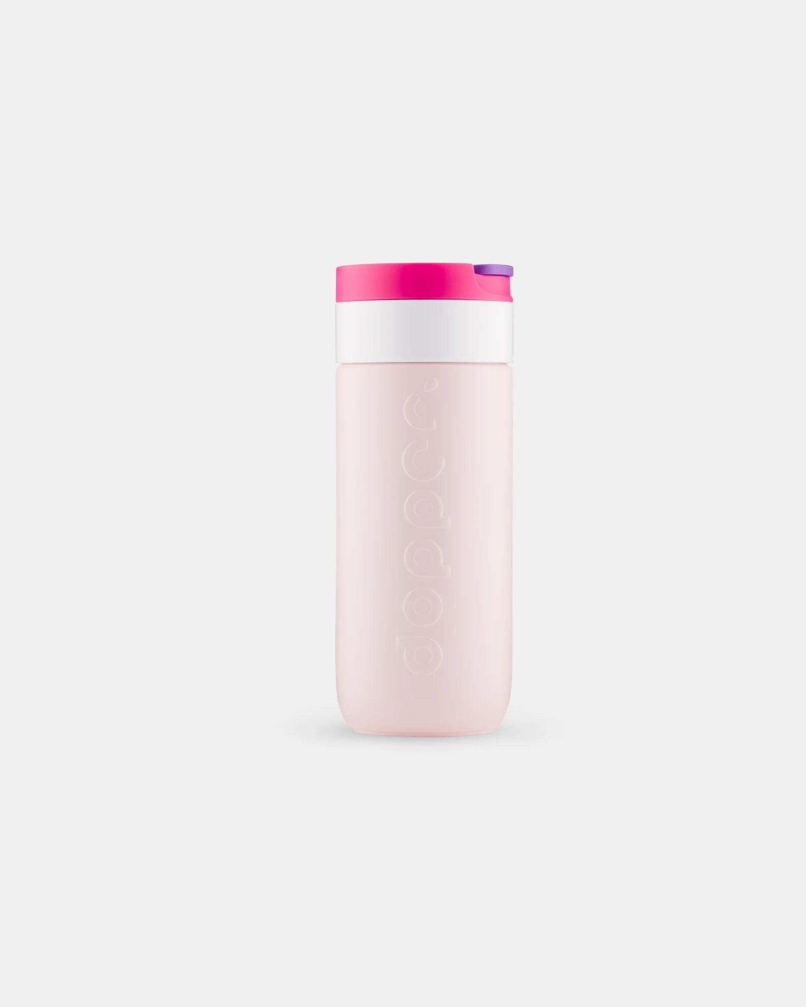 Thermosbeker rvs gerecycled 400ml om te personaliseren - Bessenroze