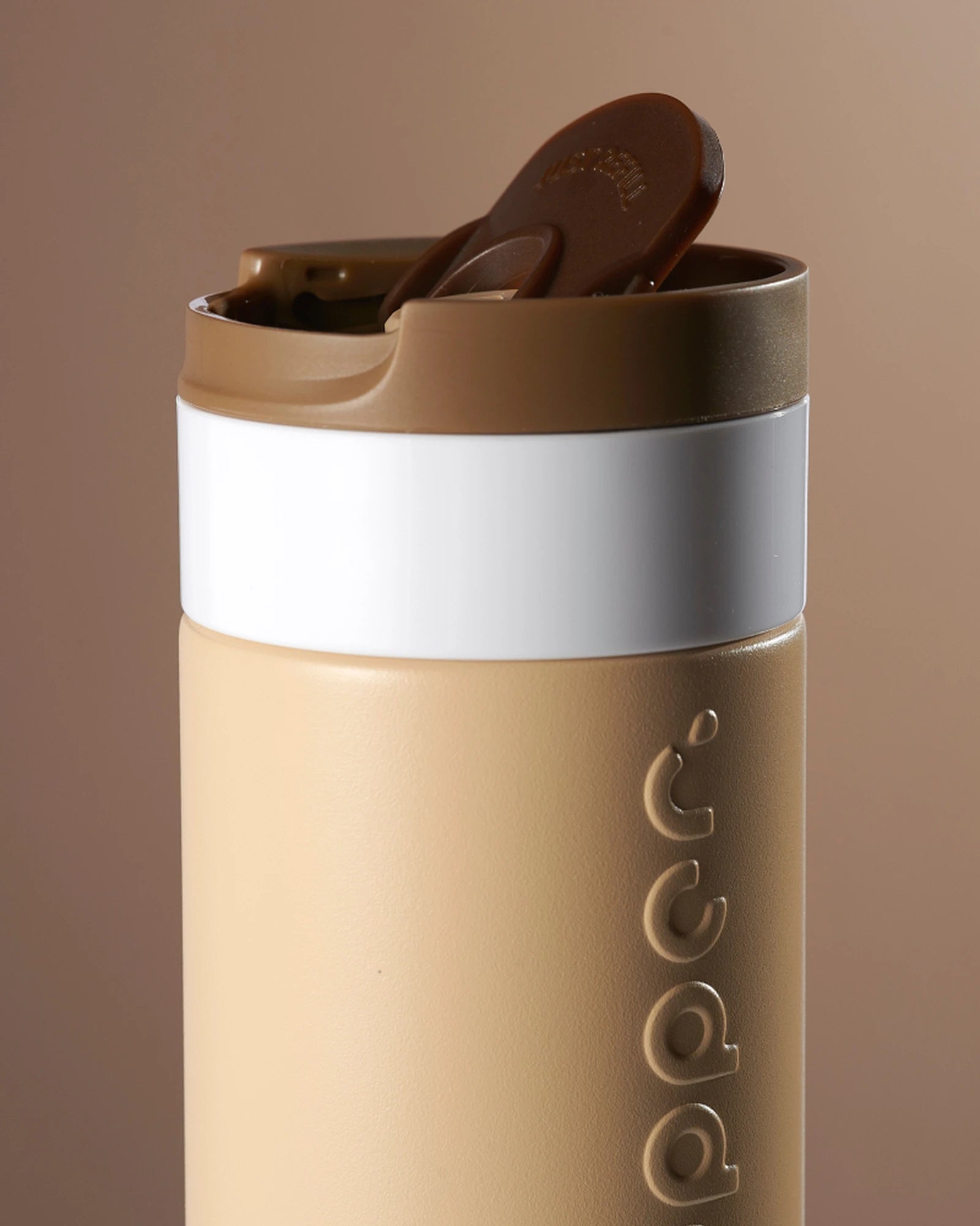 Thermosbeker rvs gerecycled 400ml om te personaliseren - 38