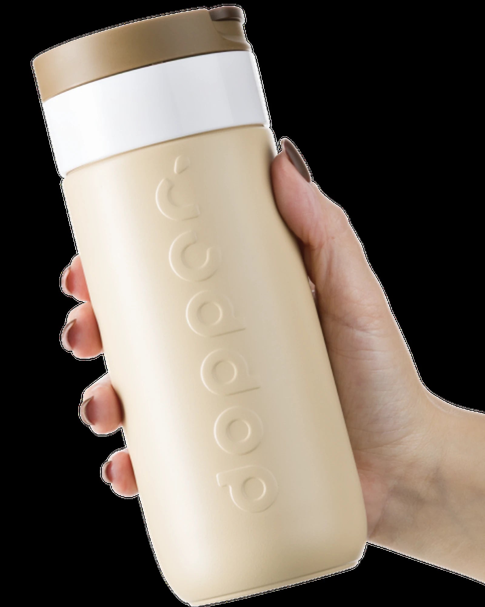 Thermosbeker rvs gerecycled 400ml om te personaliseren - 39