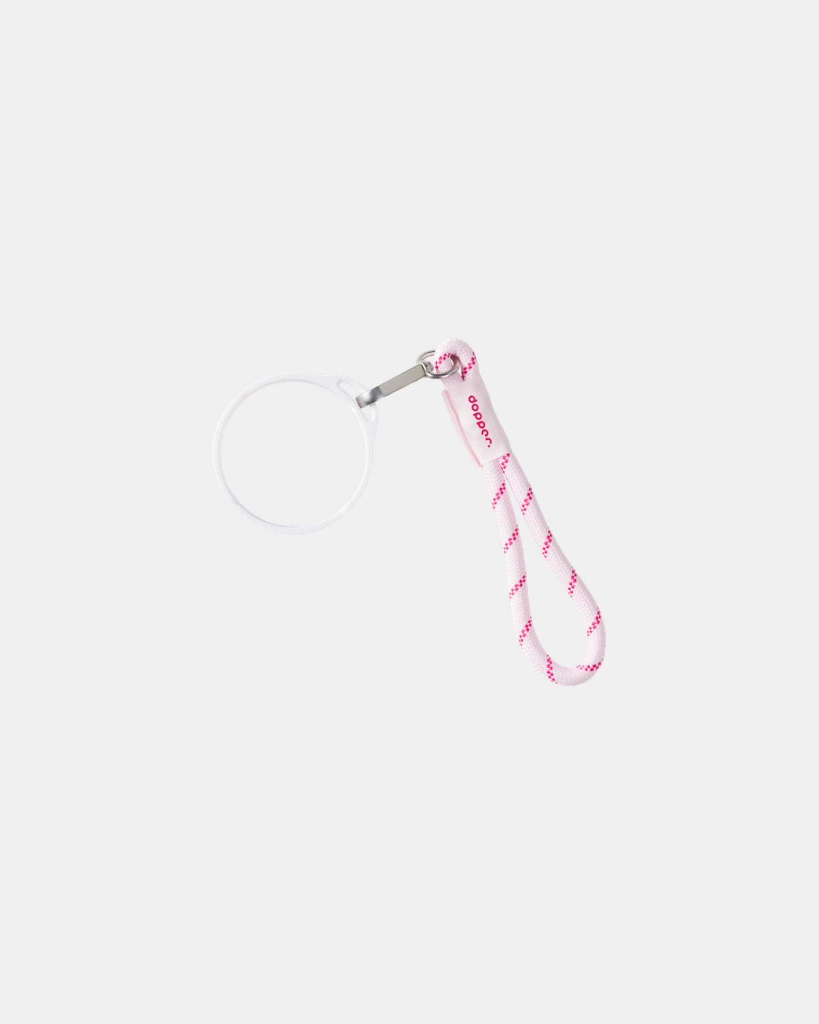 Polsband gerecycled rPET Dopper om te personaliseren - Kersenroze