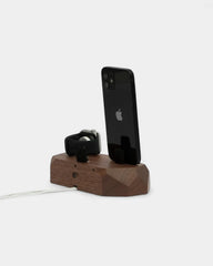 Personaliseerbare houten 3-in-1 inductielader - 9