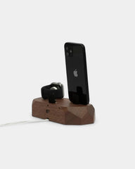 Personaliseerbare houten 3-in-1 inductielader - 3