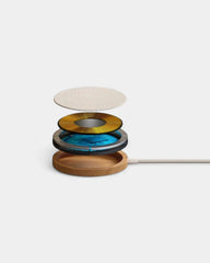 Personaliseerbare houten Magsafe-inductielader - 4