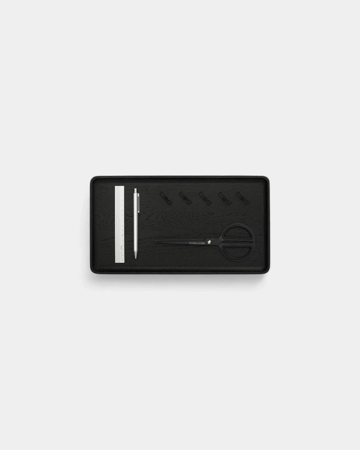 Houten bureau-organizer om te personaliseren
