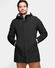 Lange parka met sherpavoering om te personaliseren - 3