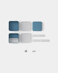 Personaliseerbare vierkante lunchbox made in France - 32