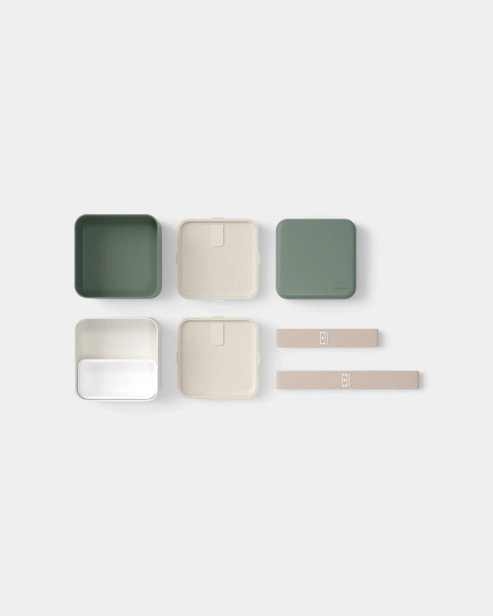 Personaliseerbare vierkante lunchbox made in France - 56