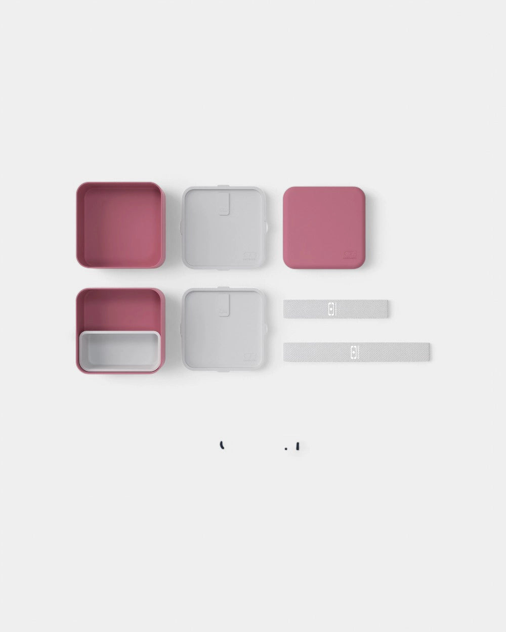 Personaliseerbare vierkante lunchbox made in France - 59