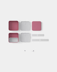 Personaliseerbare vierkante lunchbox made in France - 59