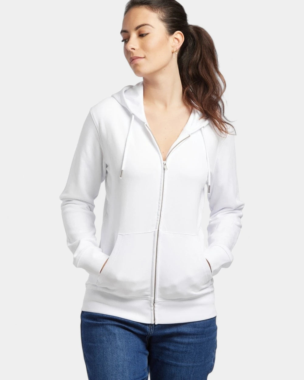 Unisex rits-hoodie Made in France, te personaliseren - 3