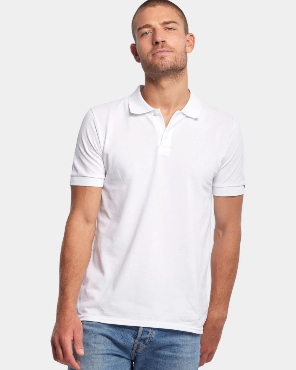 Herenpolo Made in France om te personaliseren