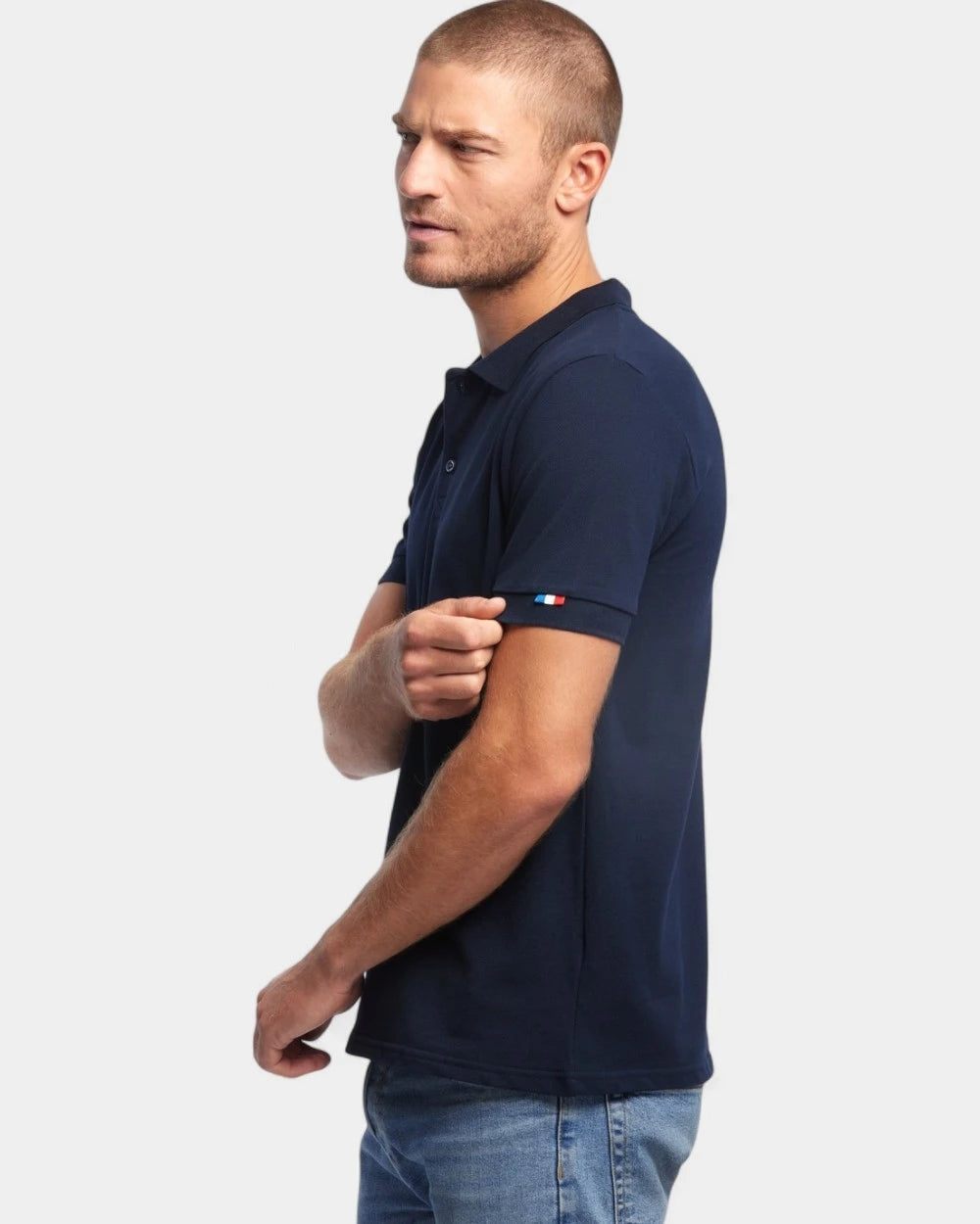 Herenpolo Made in France om te personaliseren - 17