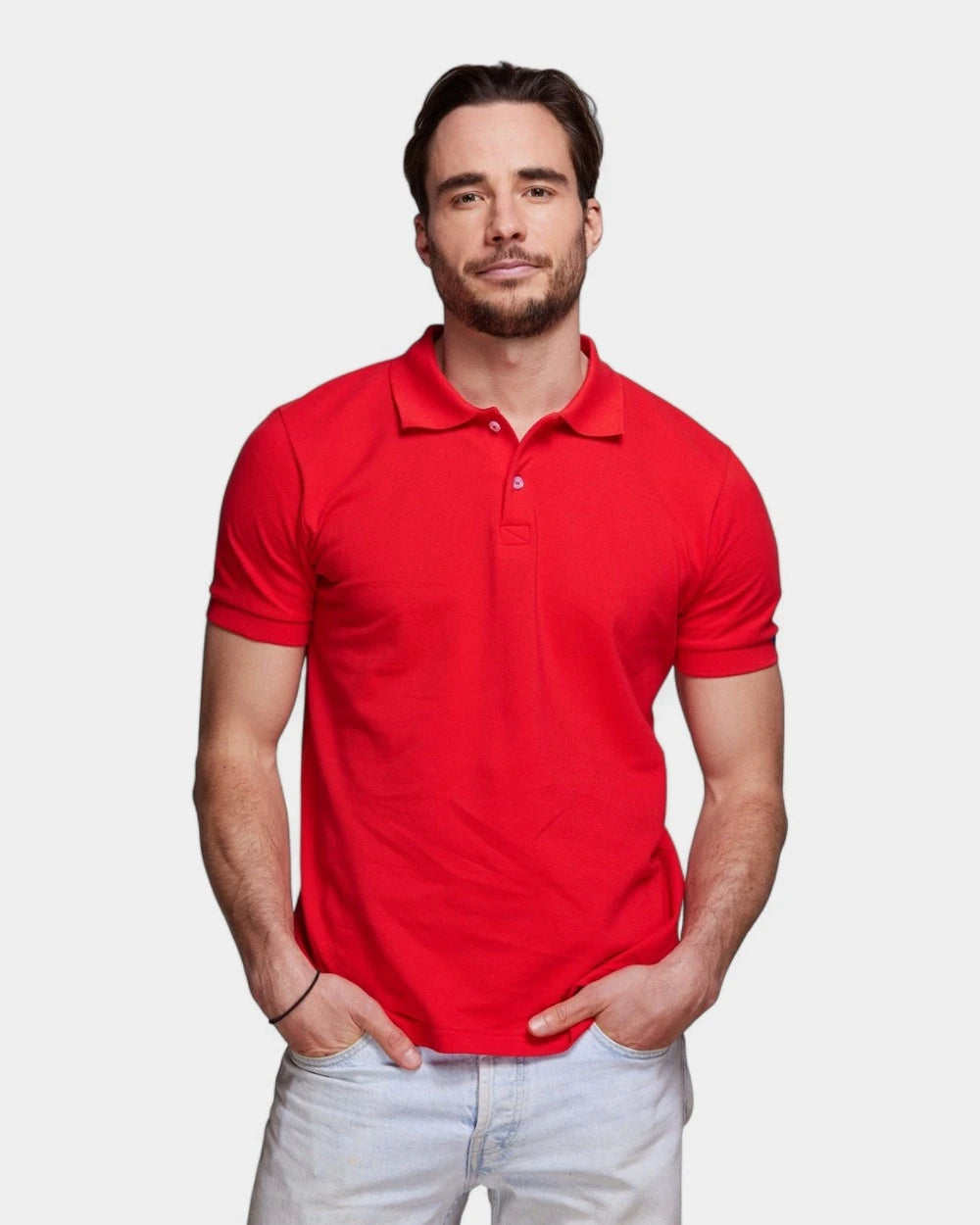 Herenpolo Made in France om te personaliseren - 23