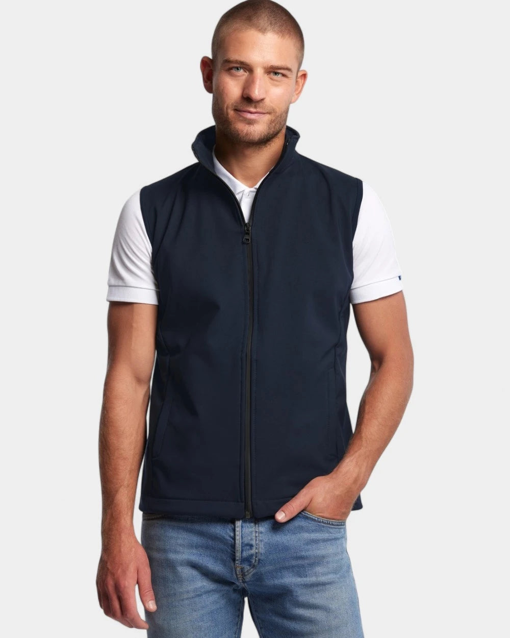 Softshell bodywarmer voor heren Made in France, te personaliseren - 2