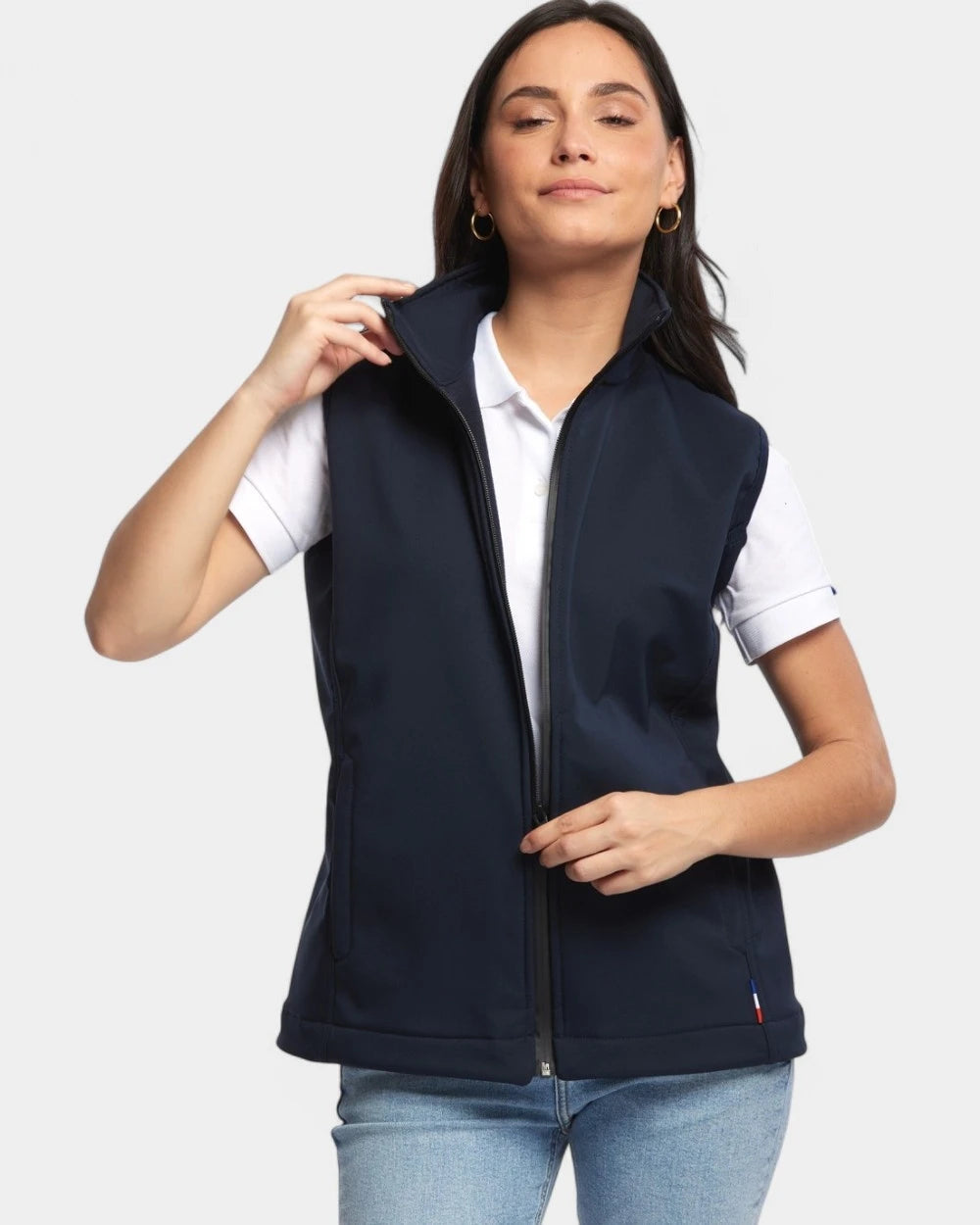 Softshell bodywarmer voor dames Made in France, te personaliseren - 7