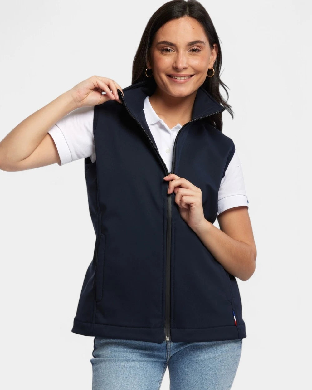 Softshell bodywarmer voor dames Made in France, te personaliseren - 4