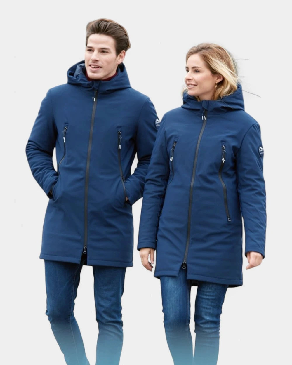 Softshell parka met gewatteerde voering om te personaliseren - 3