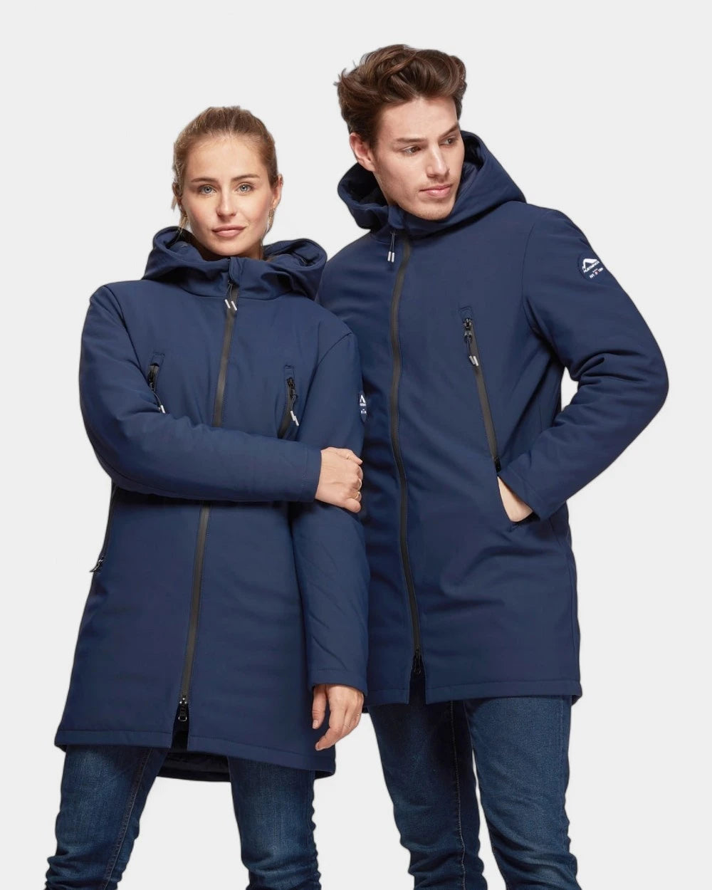Softshell parka met gewatteerde voering om te personaliseren - 1
