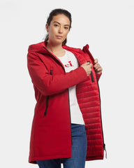Softshell parka met gewatteerde voering om te personaliseren - 16