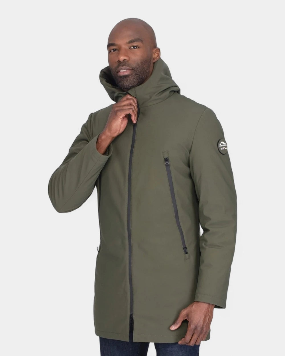 Softshell parka met gewatteerde voering om te personaliseren - 20