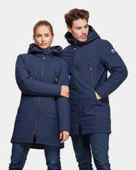Softshell parka met gewatteerde voering om te personaliseren