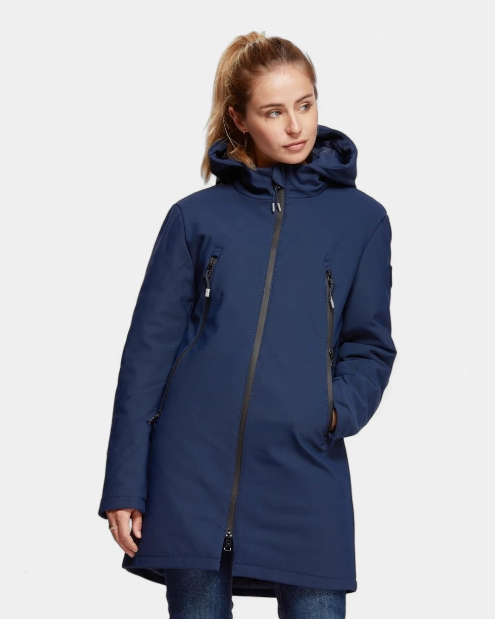 Softshell parka met gewatteerde voering om te personaliseren - 9