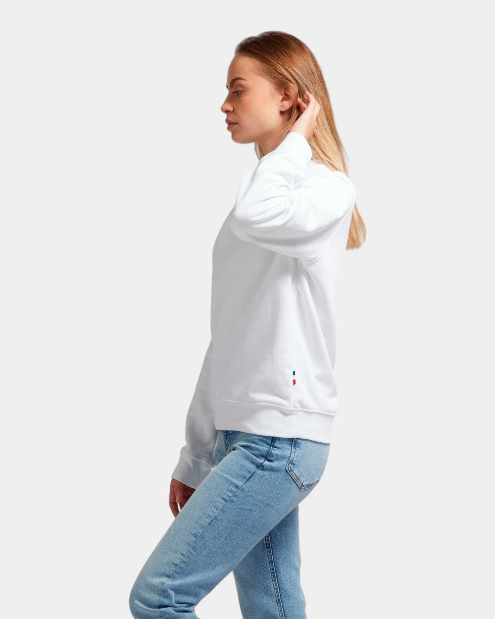 Sweatshirt met ronde hals Made in France, te personaliseren - 8