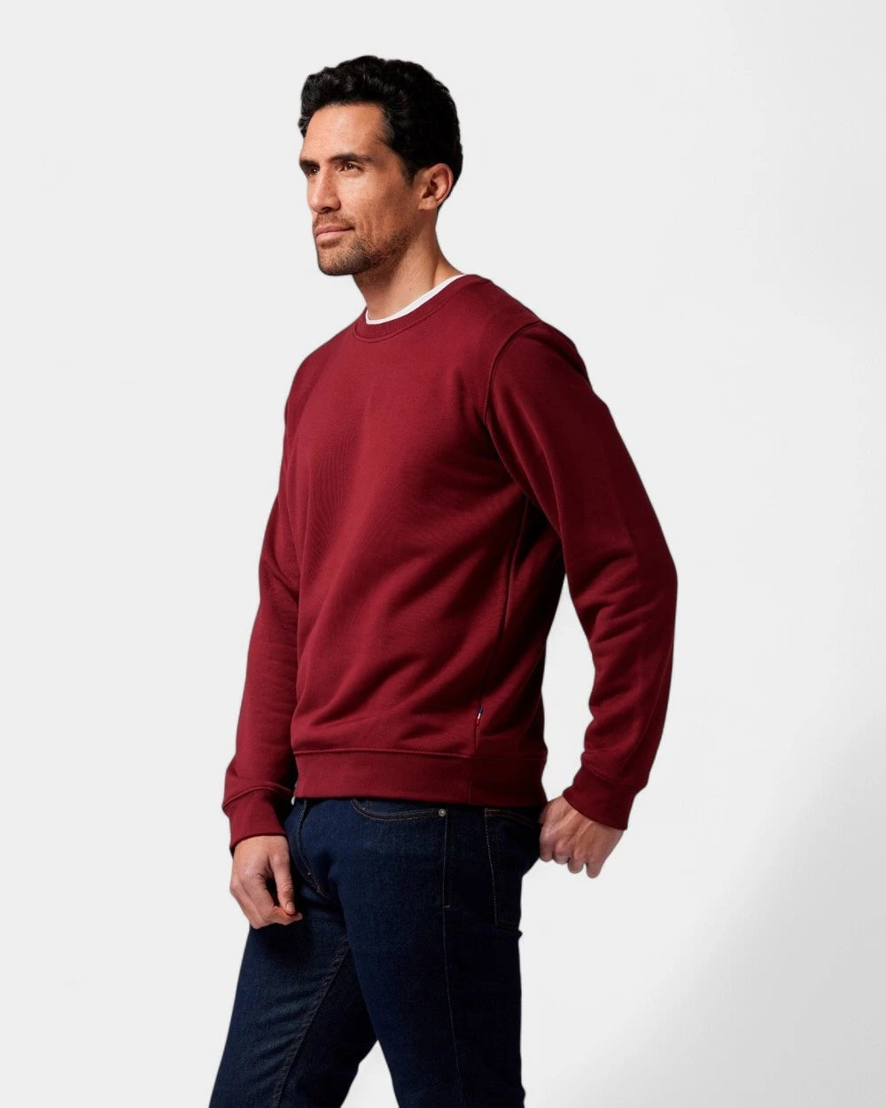 Sweatshirt met ronde hals Made in France, te personaliseren - 12