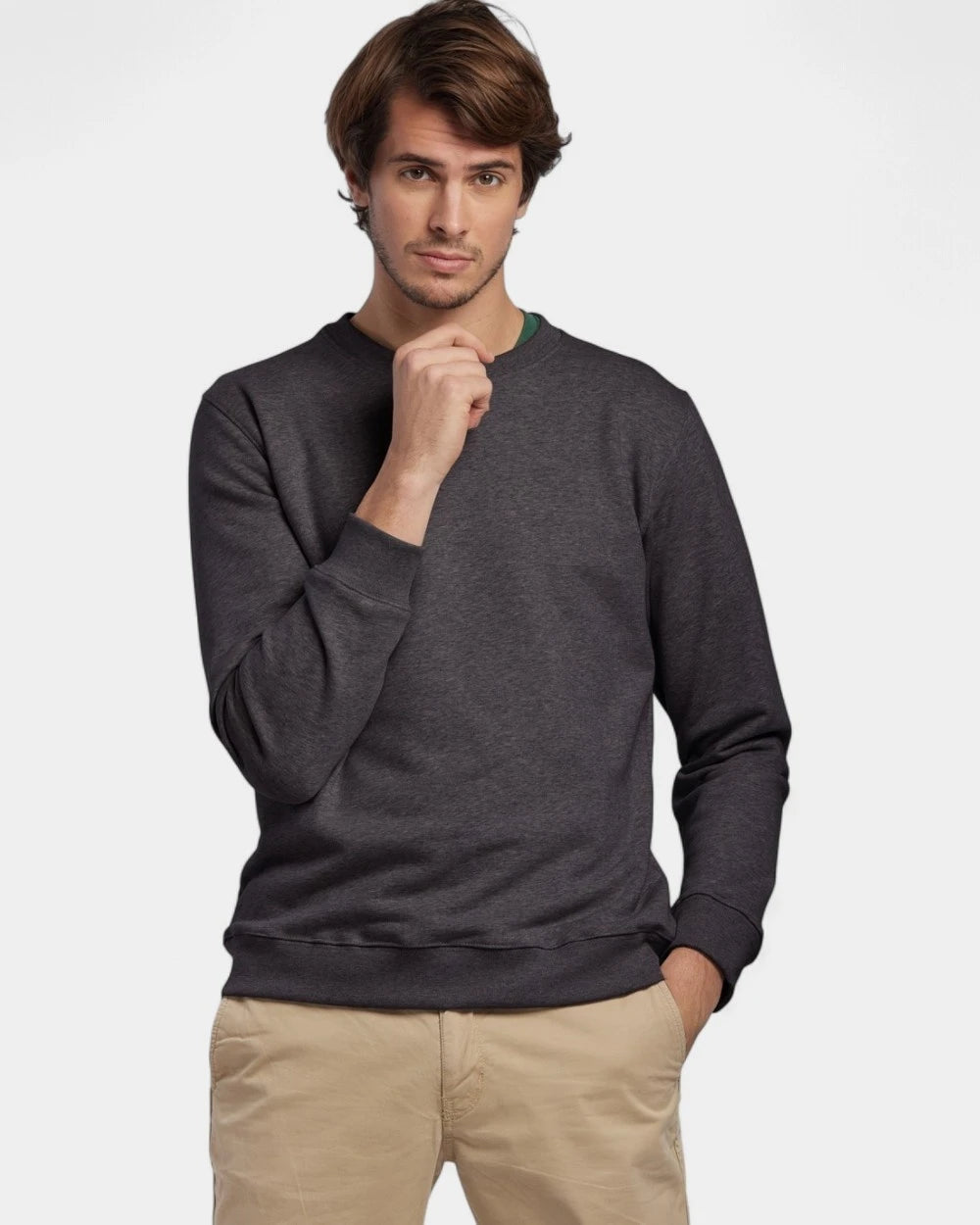 Sweatshirt met ronde hals Made in France, te personaliseren - 29