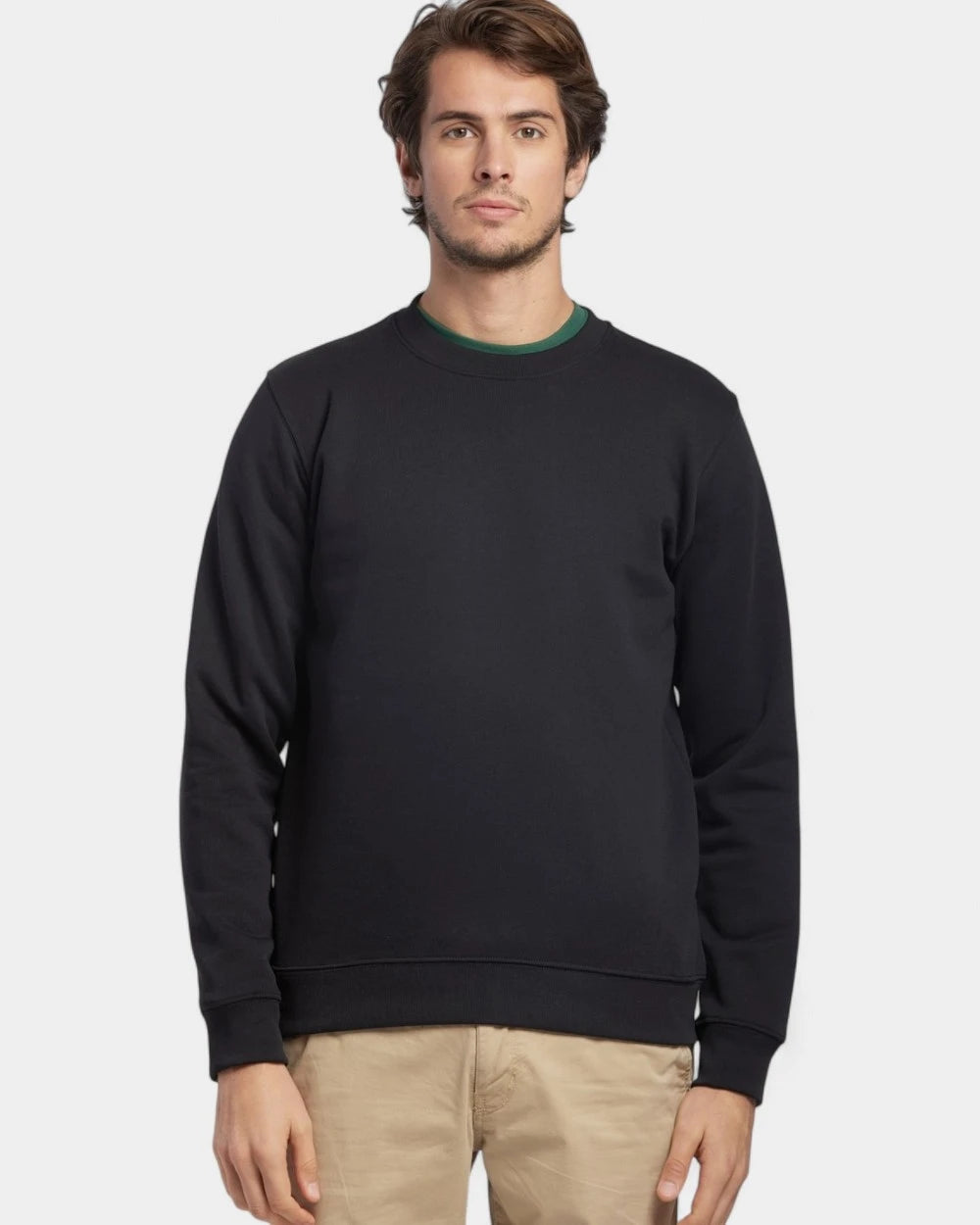 Sweatshirt met ronde hals Made in France, te personaliseren - 38