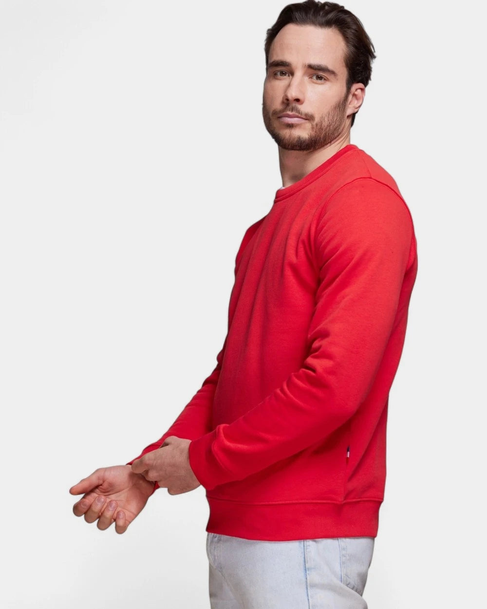 Sweatshirt met ronde hals Made in France, te personaliseren - 40