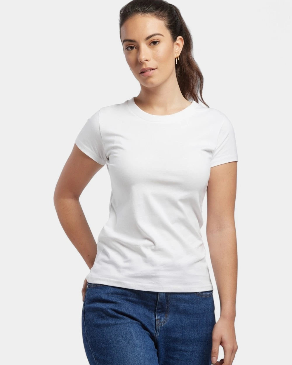 Dames T-shirt Made in France, te personaliseren - 2