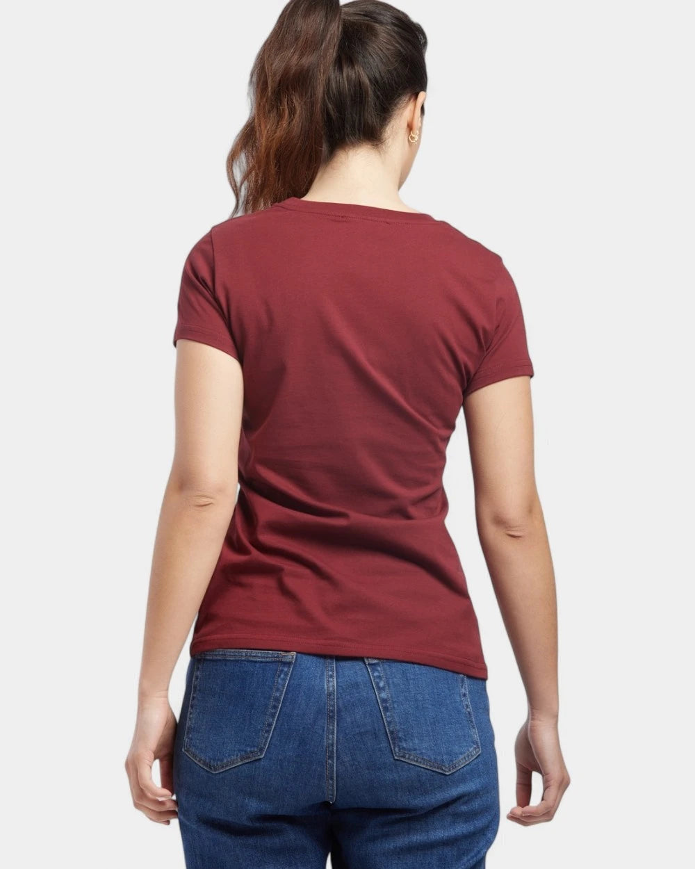 Dames T-shirt Made in France, te personaliseren - 3