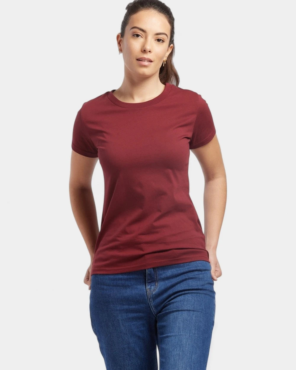 Dames T-shirt Made in France, te personaliseren - 4