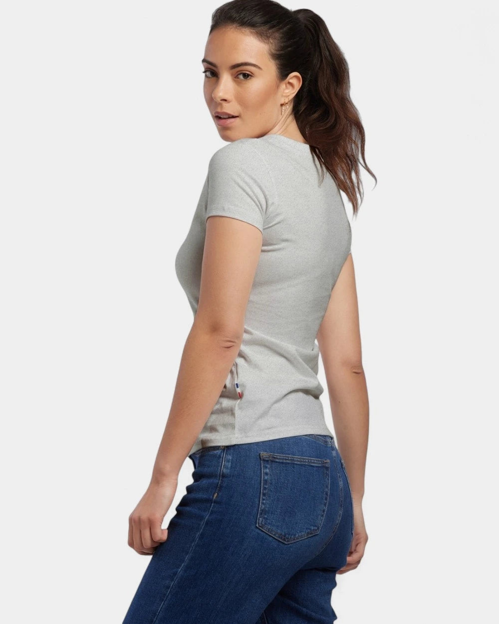 Dames T-shirt Made in France, te personaliseren - 11