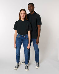 Personaliseerbare unisex polo van biologisch katoen