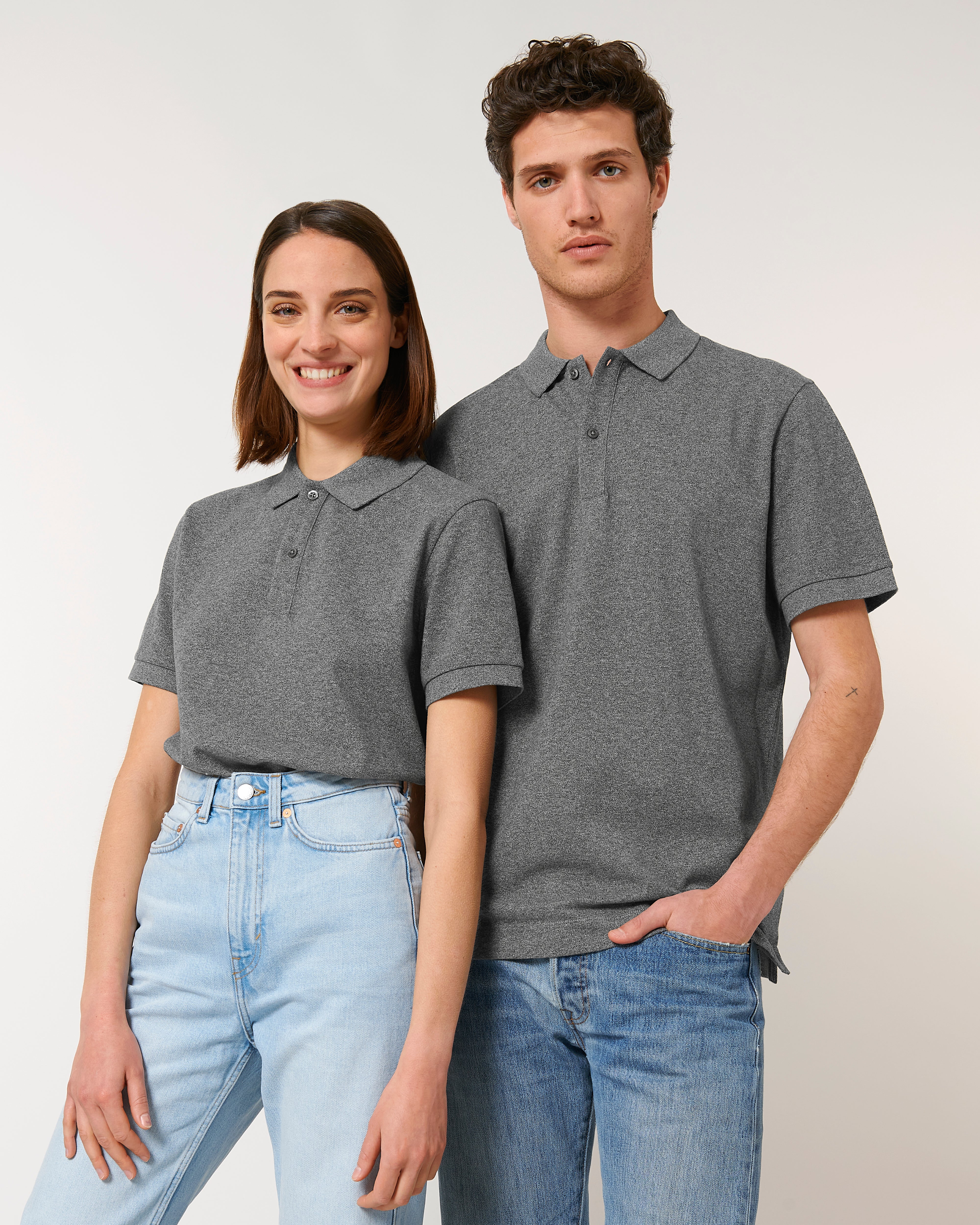 Personaliseerbare unisex polo van biologisch katoen - 24