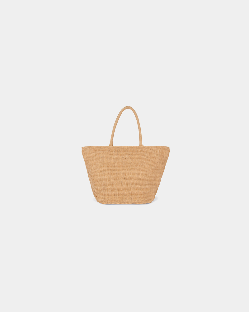 Personaliseerbare strandtas van gevlochten jute - 1