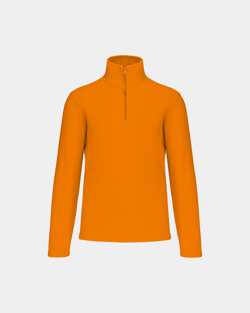 Polaire tendance pour homme - Orange