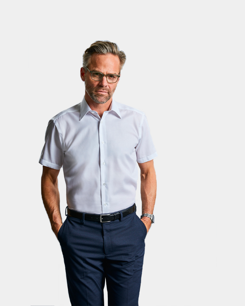 Overhemd met korte mouwen voor heren